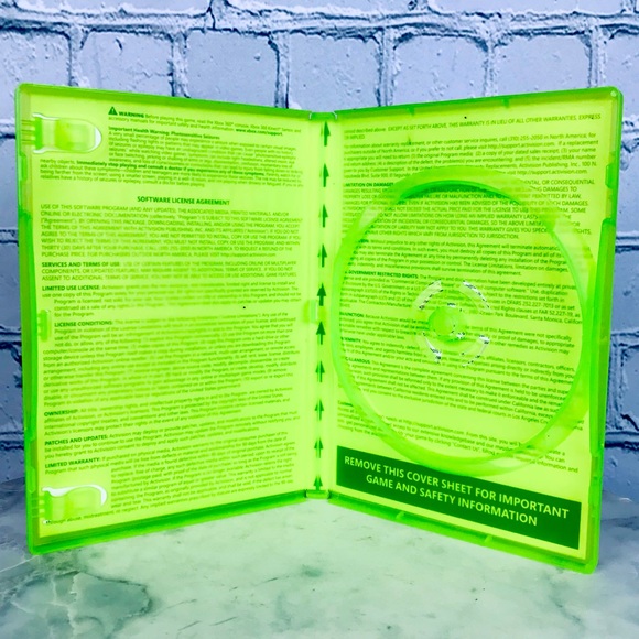 Call Of Duty Ghosts XBOX 360 Edition Video Game Art Case Only - Picture 2 of 3